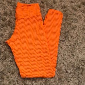 Booty by Brabants Laranja Leggings